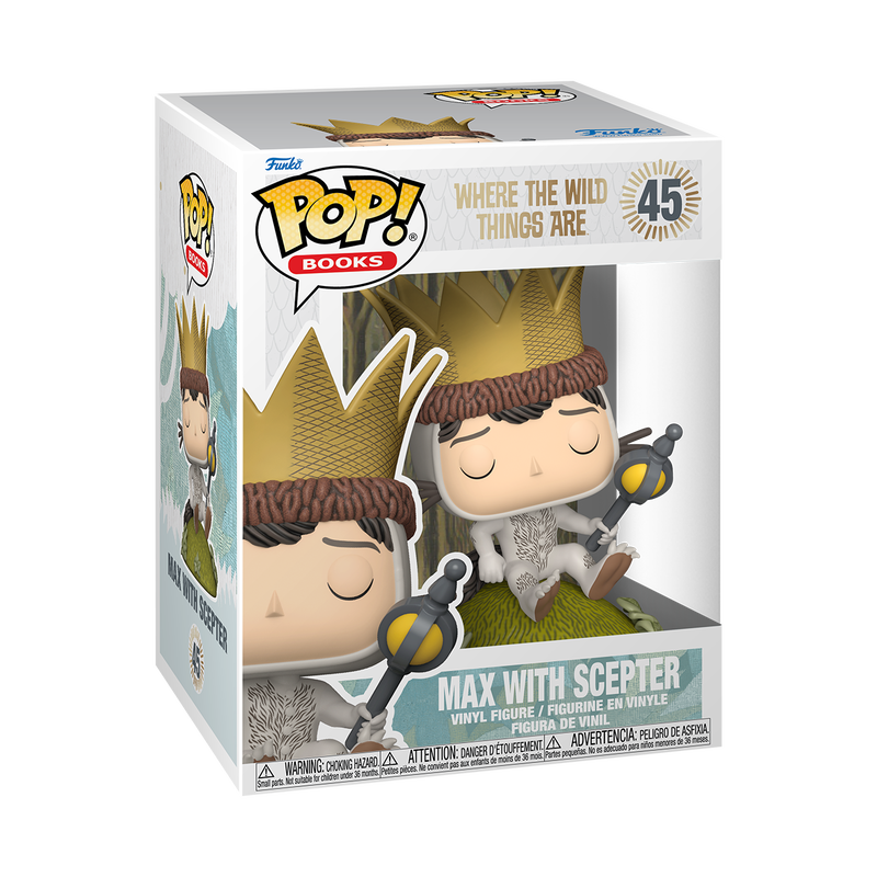 Where the Wild Things Are Pop! Premium Max with Scepter #45 Deluxe