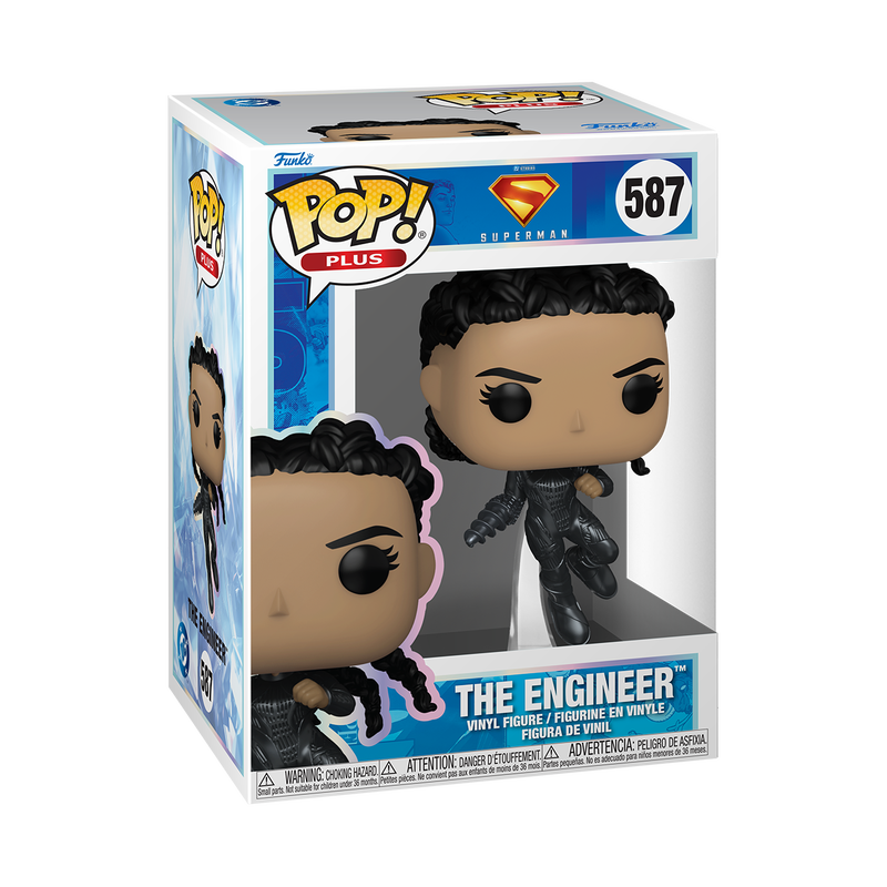 Dc Comics FUNKO POP!  Superman (2025) : The Engineer #586 Pop Plus