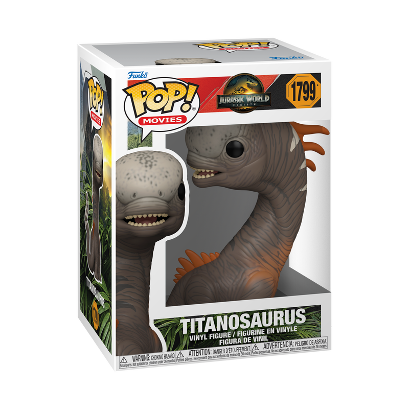 Jurassic World Rebirth Funko Pop! Titanosaurus #1799