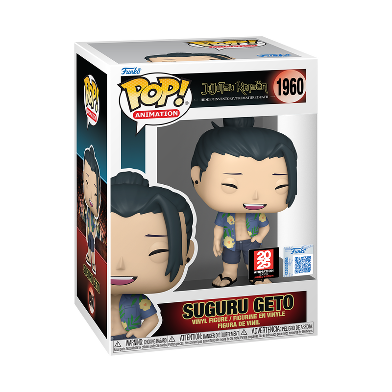 Jujutsu Kaisen Pop! Suguru Geto (Beach Outfit) #1960 anime expo exclusive