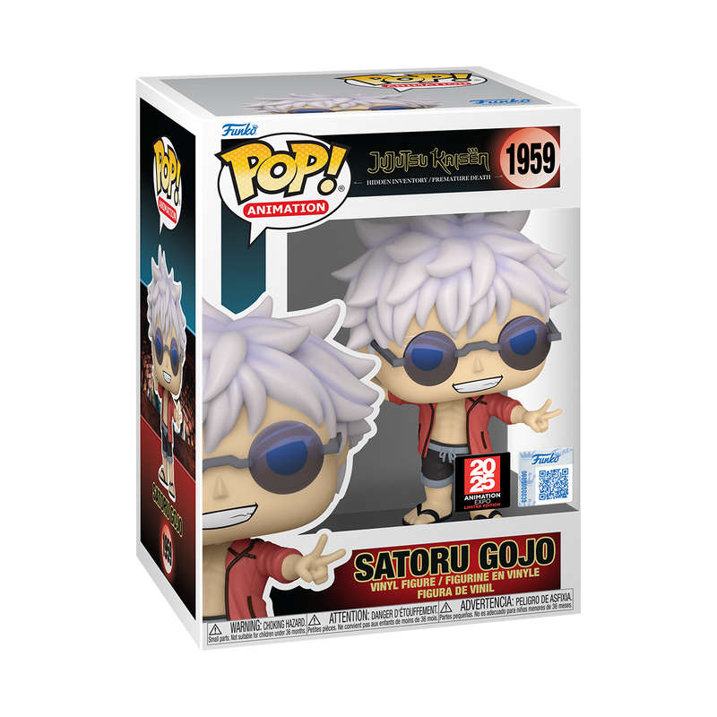 Jujutsu Kaisen Pop! Satoru Gojo (Beach Outfit) #1959 anime expo exclusive