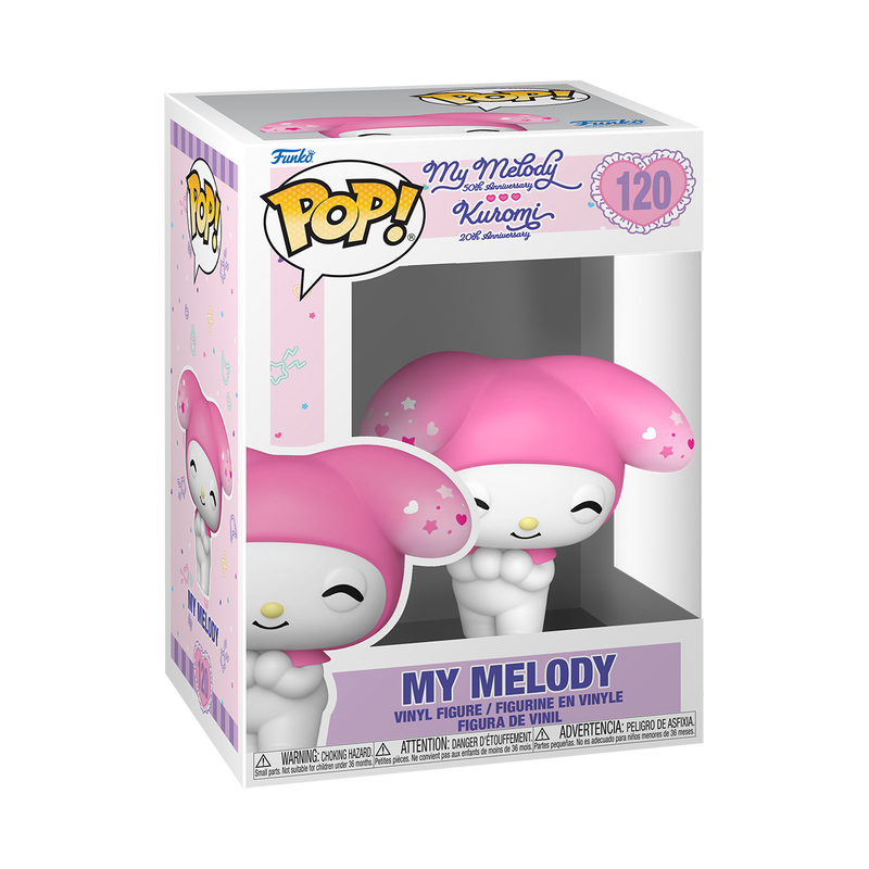 My melody Kuromi 50th Anniversary Sanrio Pop! My Melody #120
