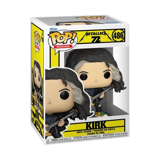 Metallica  Music Pop! Kirk (72 Seasons) #486