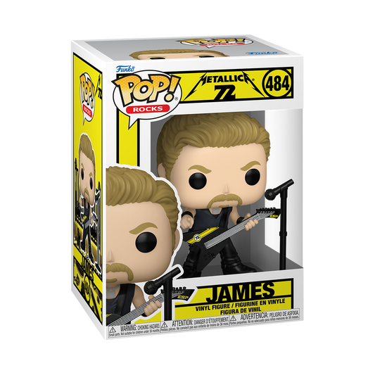 Metallica  Music Pop! James (72 Seasons) #484