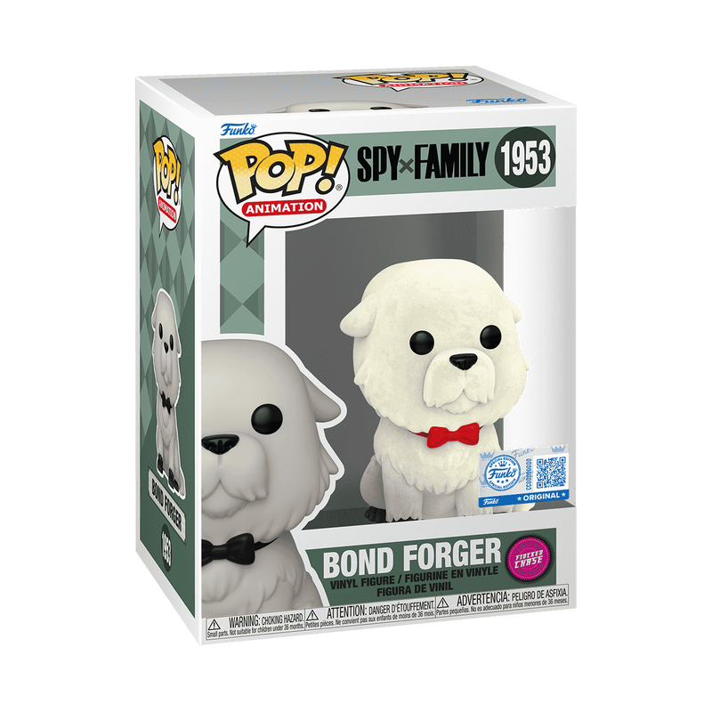 Anime Funko Pop! Spy x Family : Bond Forger #1953 Exclusive Chase Flocked