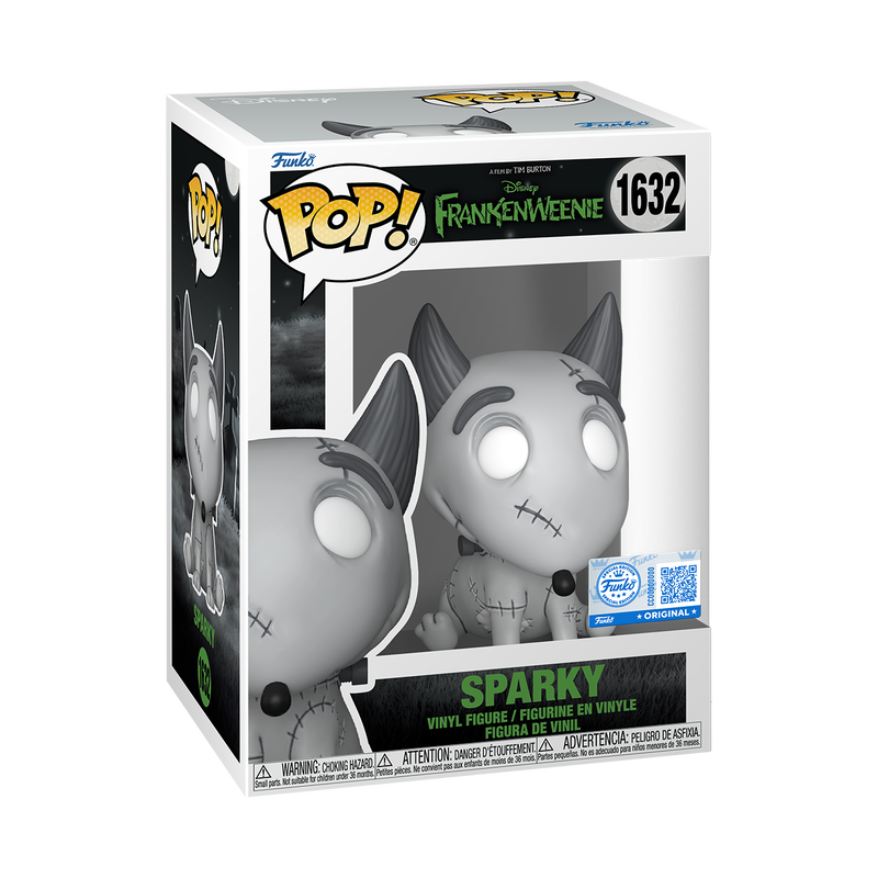 Disney  Frankenweenie Pop! Sparky #1632 Funko Store Exclusive