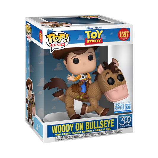 Disney Pop! Toy Story 3oth anniversary  : Woody on Bullseye #1597 Funko us Exclusive
