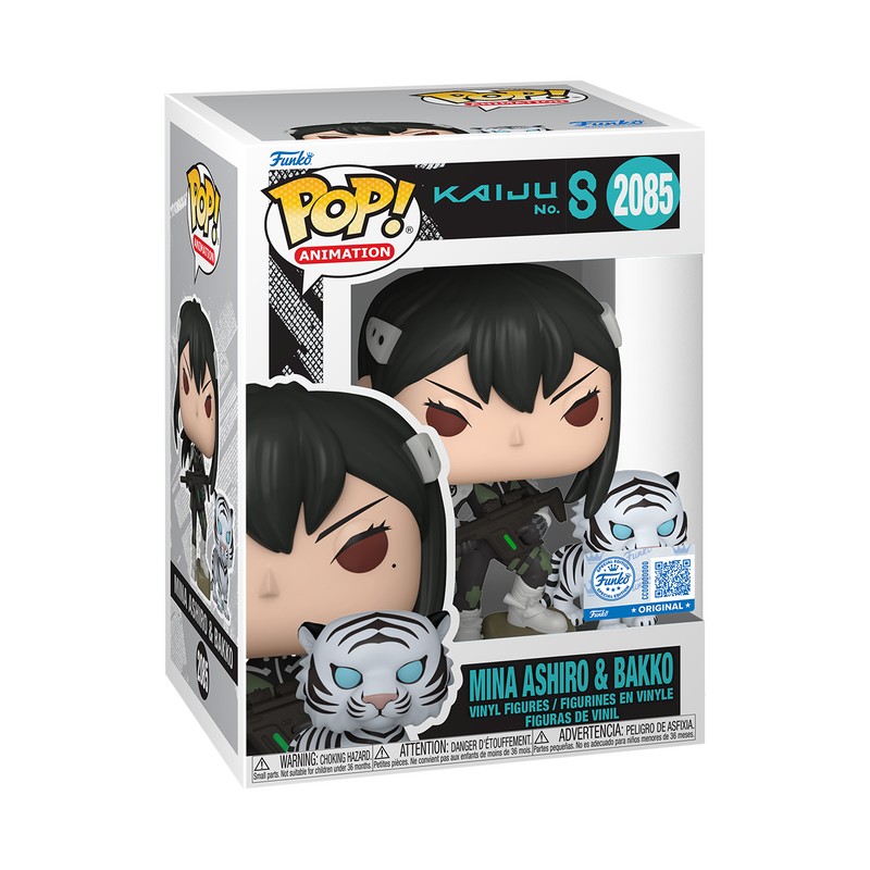 Kaiju No. 8 Pop! & Buddy Mina Ashiro and Bakko #2085  Exclusive
