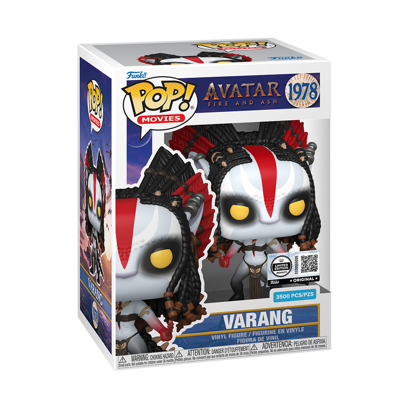 Funko Pop : Avatar Pop! Varang with Pop! Protector #1978 Royalty 3500 Limited Edition LE