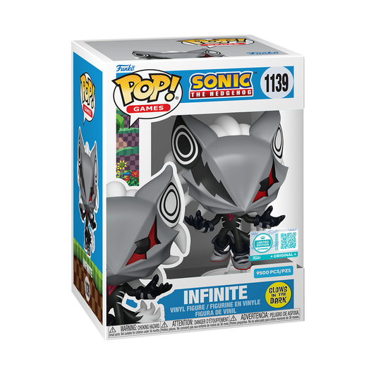 Funko Pop : Sonic The Hedgehog Pop! Infinite (Glow) 9500  Limited Edition LE Preorder
