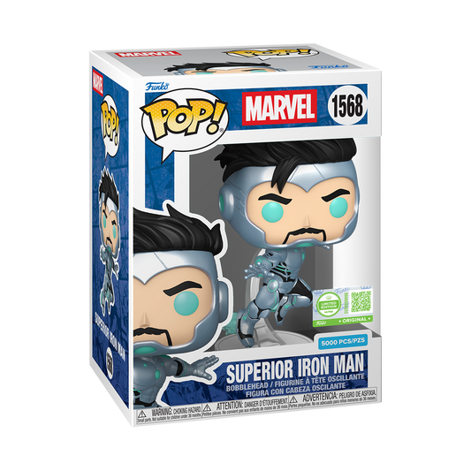 Marvel Pop! Superior Iron Man with Pop! Protector #1568
