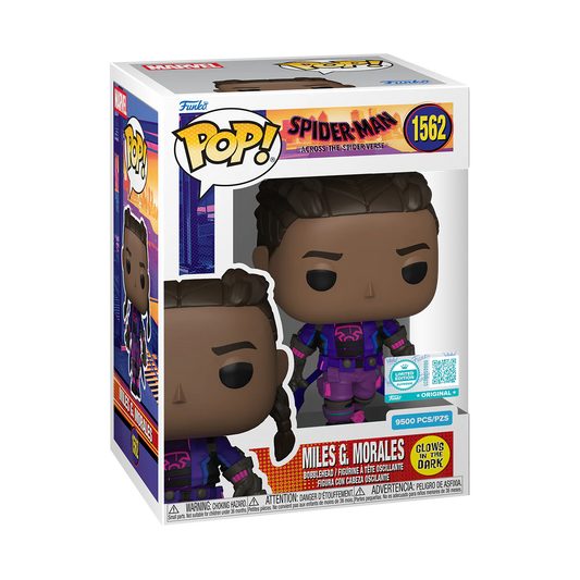 Funko Pop! Marvel: Spider-Man Across the Spiderverse: LE Miles G. Morales GID Limited Edition Exclusive 9500