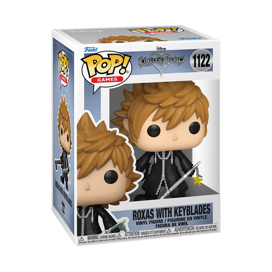 Funko Pop : Video Games : Roxas with Keyblades #1122