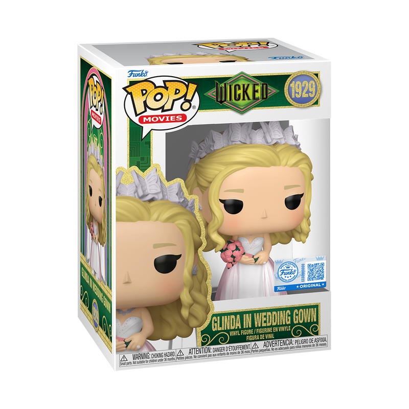 Wicked part 2 Funko Pop! Wicked Pop! Glinda in Wedding Gown #1929 Funko Store Exclusive