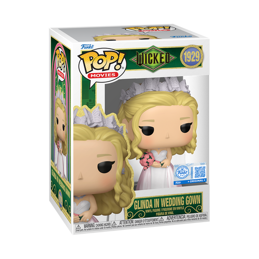 Wicked part 2 Funko Pop! Wicked Pop! Glinda in Wedding Gown #1929 Funko Store Exclusive