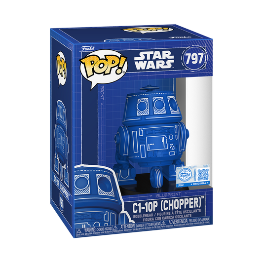 Star Wars Pop! C1-10P (Chopper) (Blueprint Deco) #797