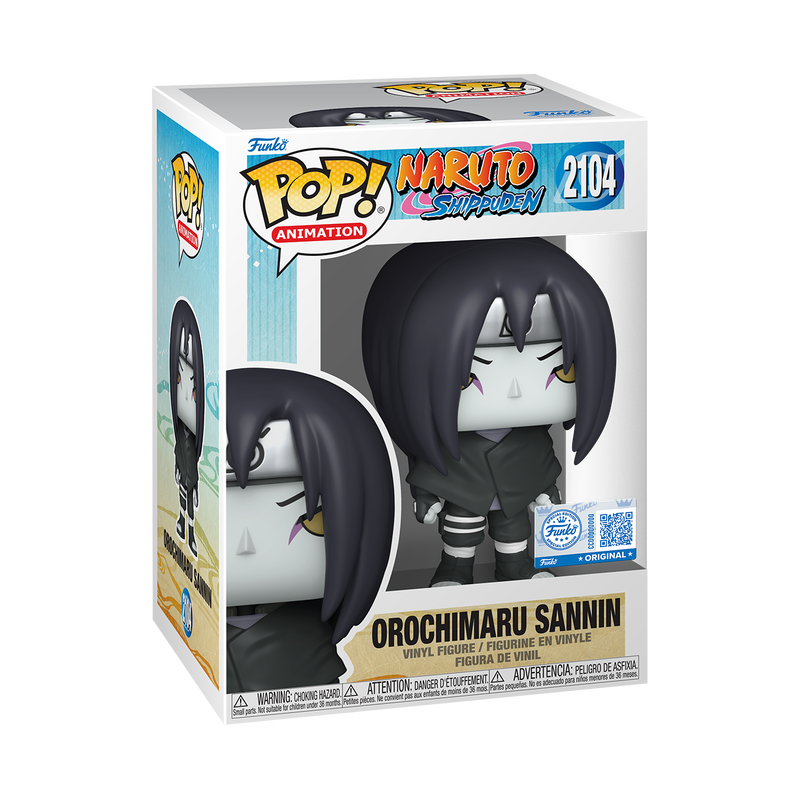 Funko Pop! Anime: Naruto - Naruto : Orochimaru Sannin #2104 Entertainment Earth Exclusive
