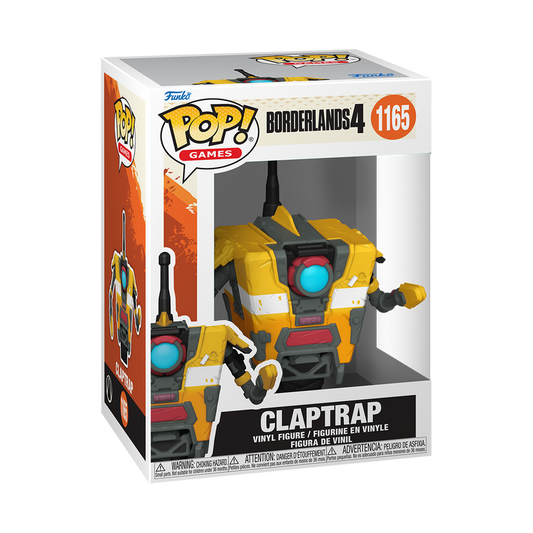 Funko Pop : Video Games : Borderlands ! Claptrap (Borderlands 4) #1165