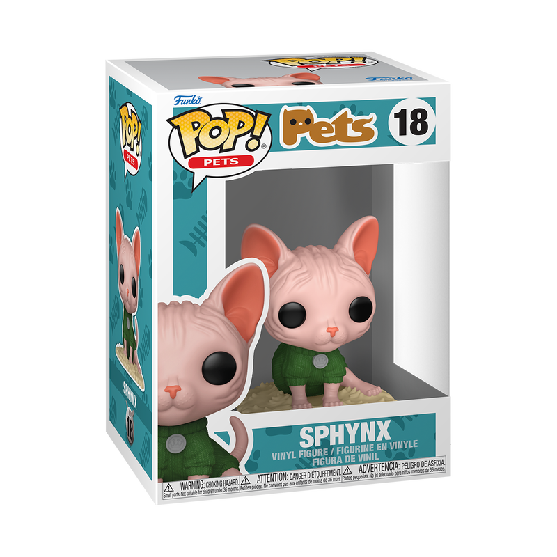 Funko Pets Pop! Sphynx #18