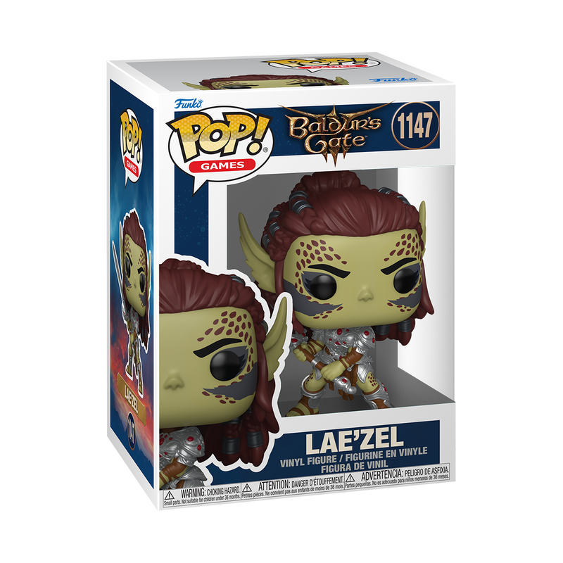Funko Pop : Video Games : Baldur's Gate  Lae'zel #1147