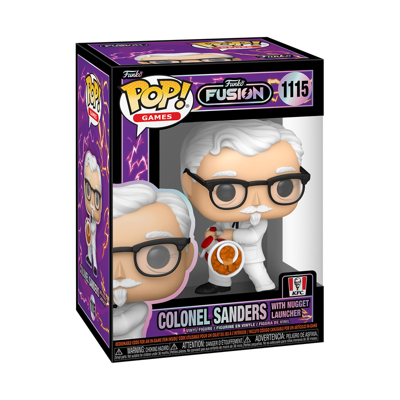 KFC Pop! Colonel Sanders with Nugget Launcher (Funko Fusion) #1115