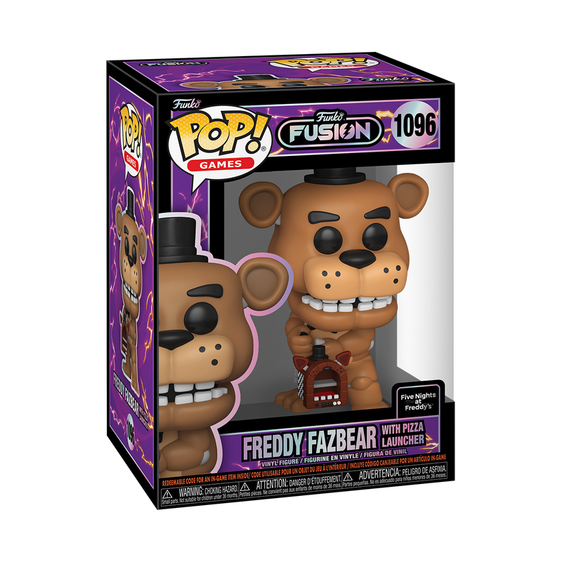 Five Nights at Freddy's Pop! Freddy Fazbear with Pizza Launcher (Funko Fusion) #1096