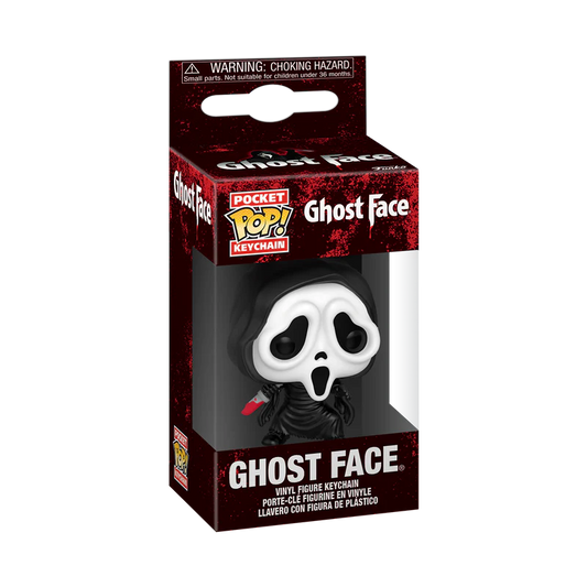 Funko Horror Pop! Scream  Keychain  :  GhostFace   with   Knife