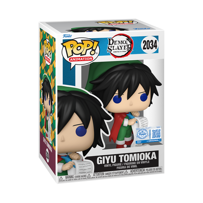 Demon Slayer Pop! Giyu Tomioka (Holiday Outfit) #2034  FAmazon  Exclusive