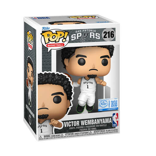 NBA Pop! Victor Wembanyama Association Edition Jersey #216 Funko Store Exclusive San Antonio Spurs