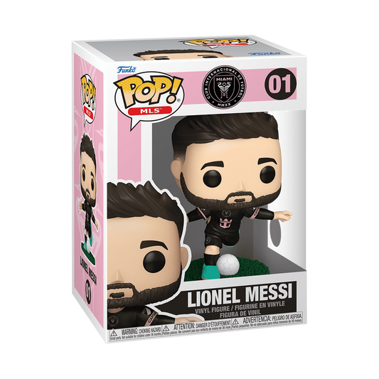 Funko Soccer MLS Pop : Lionel Messi #01 Inter Miami CF Away Jersey