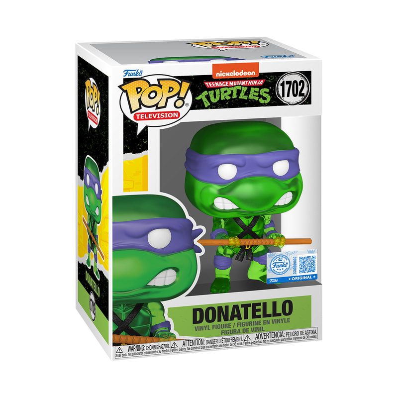 Teenage Mutant Ninja Turtles Pop! Donatello Translucent Green #1702 Exclusive