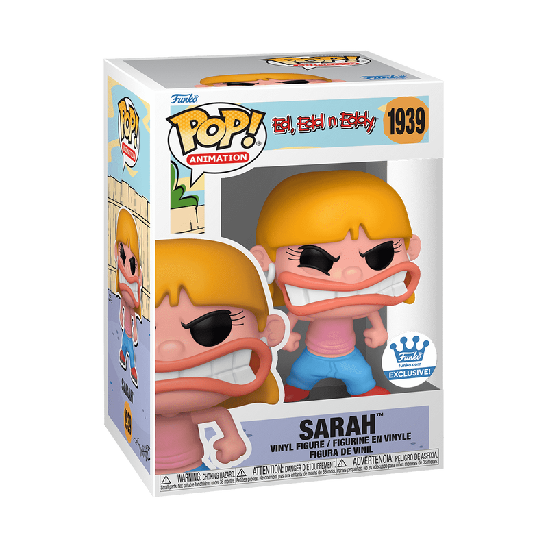 Funko Pop Cartoon Network ! Ed, Edd, n Eddy : Sarah #1939 Funko Store Exclusive