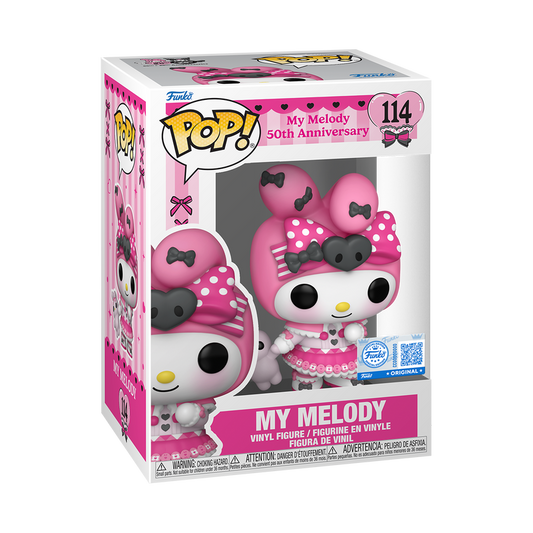 FUNKO POP!  Hello Kitty My Melody 50th anniversary : My Melody with pipi #114 Shared Exclusive