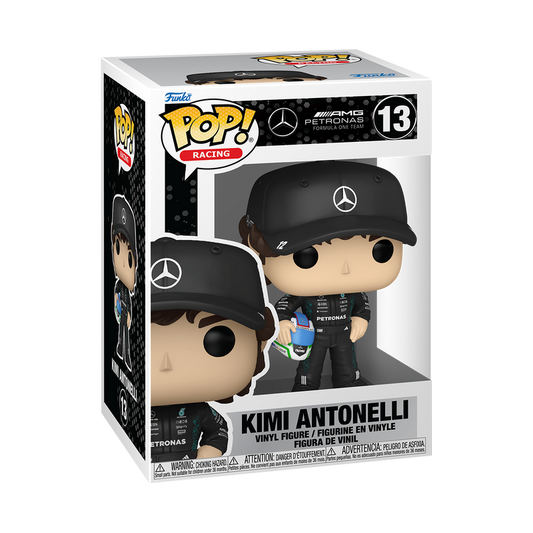 F1 Formula one Funko  Pop : Mercedes-AMG Petronas Pop! Kimi Antonelli #13