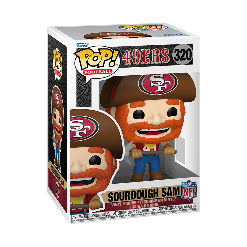 NFL Pop!  Mascot :  Sourdough Sam #320