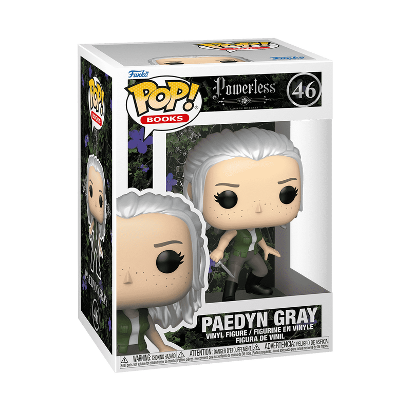 Books Funko Pop!  Set: Powerless Pop! Paedyn Gray #46 and Kai Azer #47