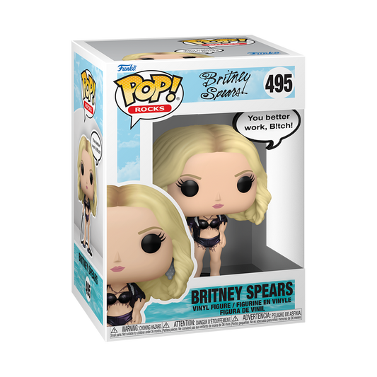 Music FUNKO POP!   Britney Spears Pop! Britney Spears (You Better Work) #495