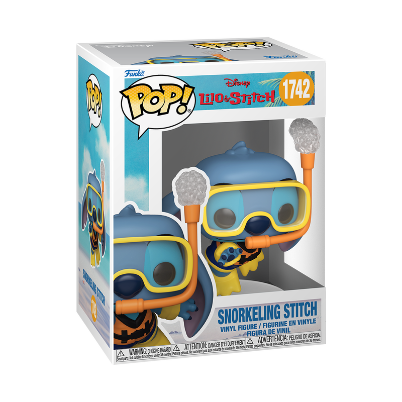 Disney Stitch Pop! Snorkeling Stitch #1742