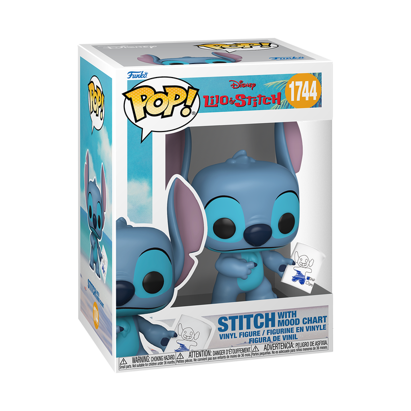 Disney Stitch Pop! Stitch with Mood Chart #1744