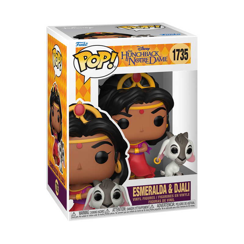 Disney Pop: Hunchback of Notredame : Buddy Esmeralda & Djali #1735