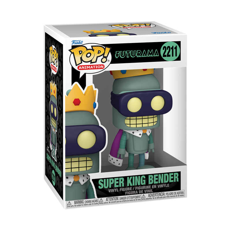 Futurama Pop!  Super King Bender #2211