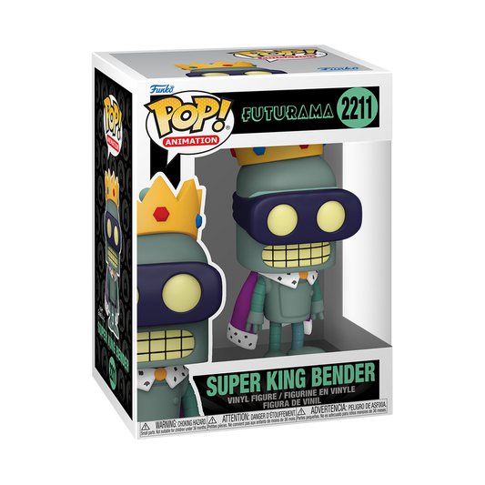 Futurama Pop!  Super King Bender #2211