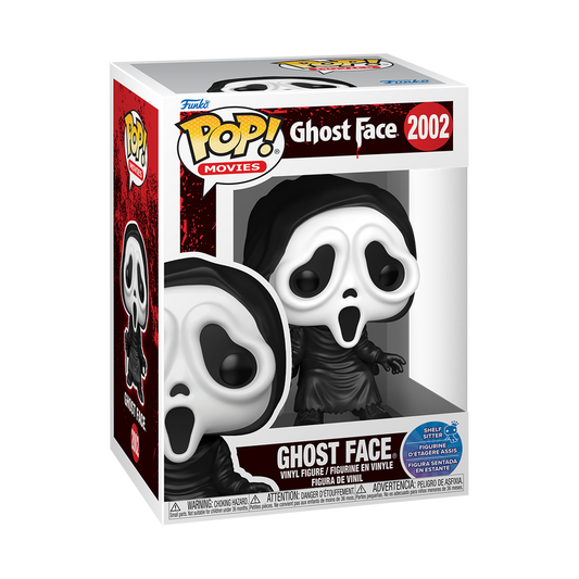 Horror Funko Pop: Scream : Ghostface #2002 Shelf Sitter Ghost Face