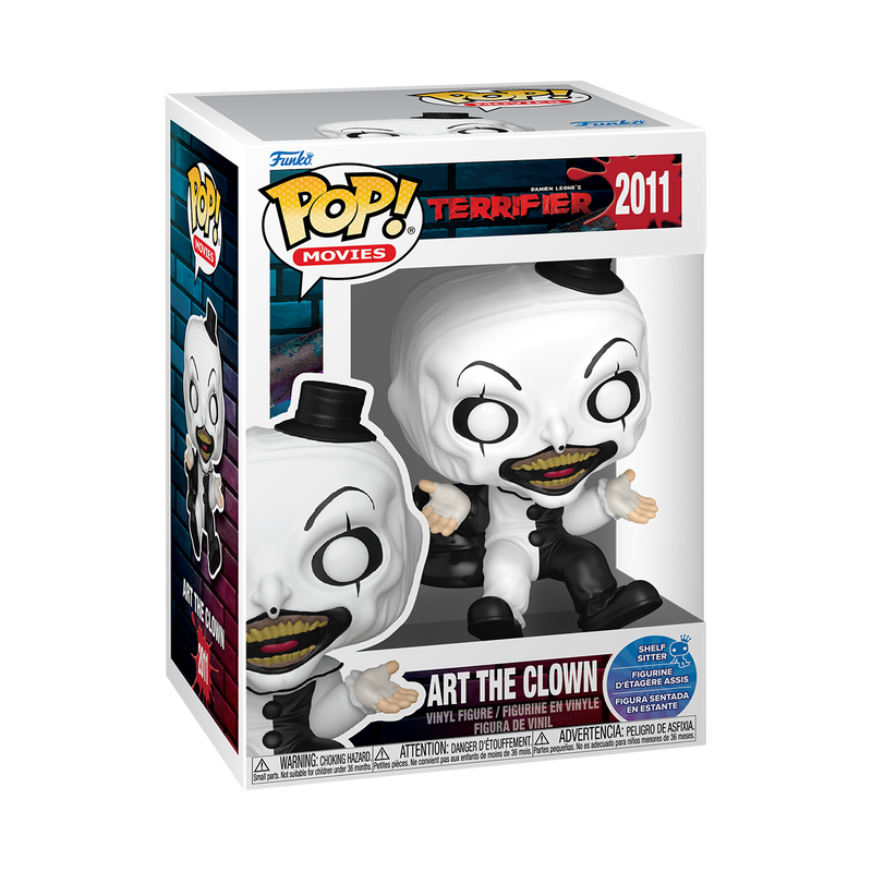 Terrifier Pop! Art the Clown (Shelf Sitter) #2011