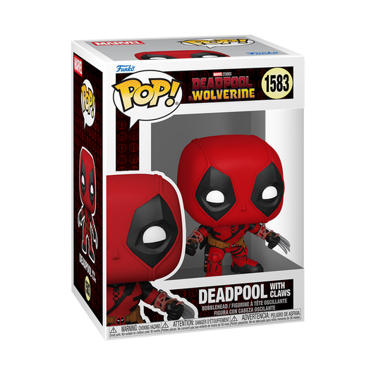 Marvel Pop! Deadpool with Claws #1583