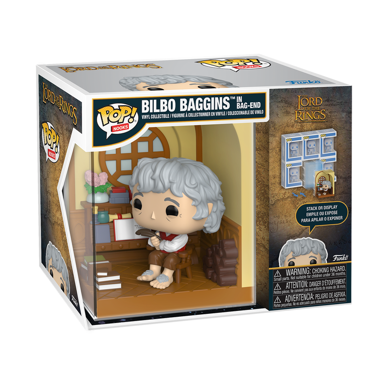 The Lord of the Rings Pop! Nooks Bilbo Baggins in Bag-End