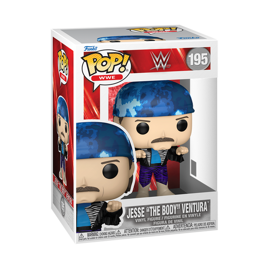 WWE Pop! "Main Event"  Jesse "The Body" Ventura #195