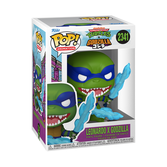 Teenage Mutant Ninja Turtles Pop! Leonardo x Godzilla #2341