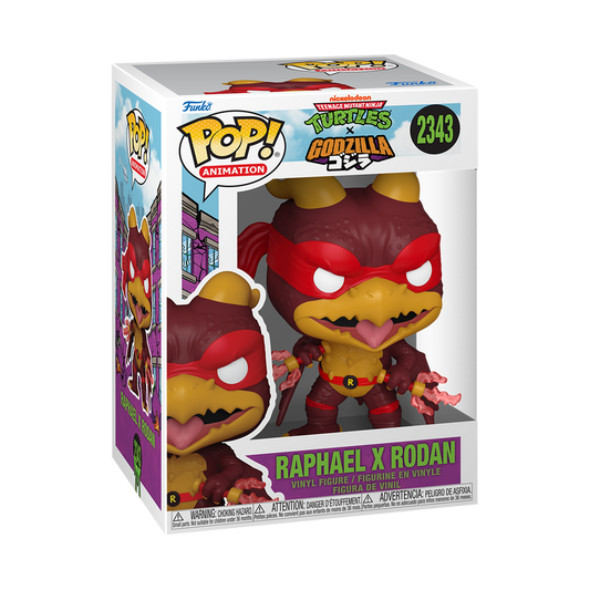 Teenage Mutant Ninja Turtles Pop! Raphael x Rodan #2343