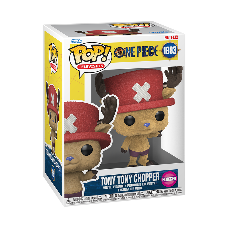 One Piece Pop! Live action Tony Tony Chopper (Flocked) #1883